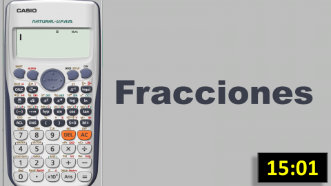 Calculadora Científica - Fracciones