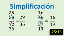 Simplificación de Fracciones Grandes