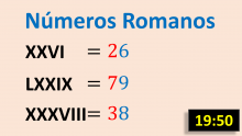 Leer Números Romanos del 11 al 99