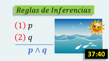 Conjunción y simplificación