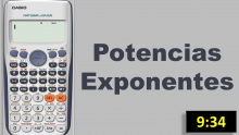 Calculadora Científica - Potencias y Exponentes