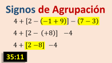 Signos de Agrupación - Corchetes y Paréntesis