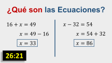 /que son las ecuaciones