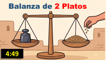 Balanza de dos platos