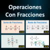 Operaciones con Fracciones